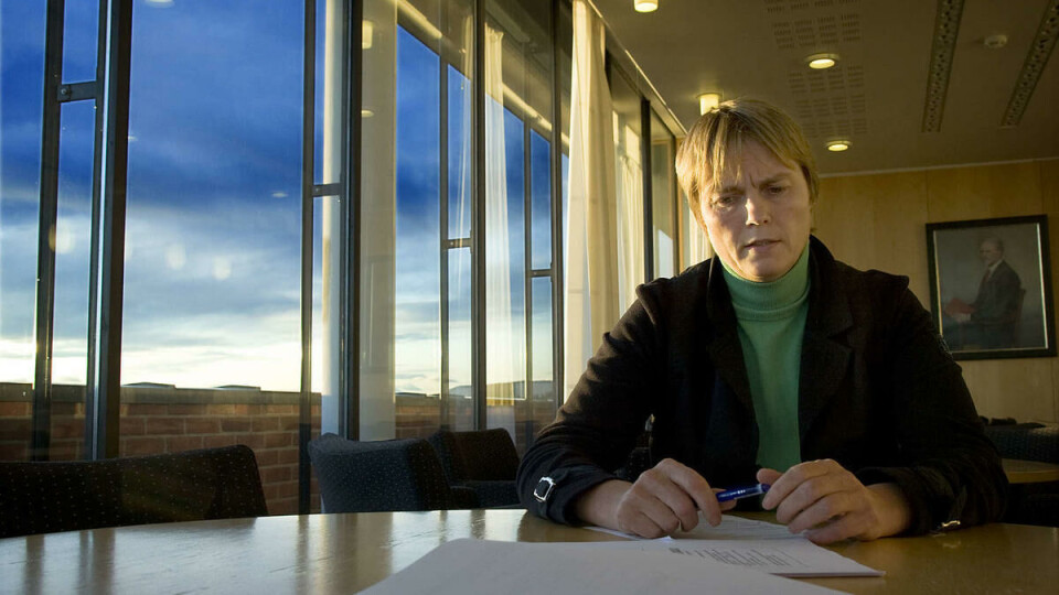BEDRE FØR: Økonomidirektør Marianne Gjesvik Mancini skriver i et internt notat at politisk rådgiver Kyrre Lekve tar feil, og at den økonomiske situasjonen til universitetet var bedre under forrige regjering.