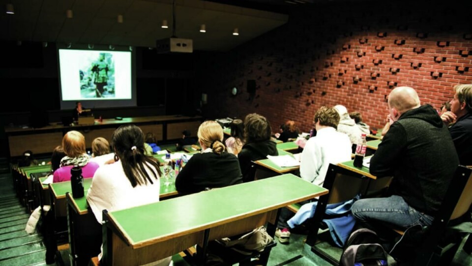 TAPPER RESURSER: For mange studenter.