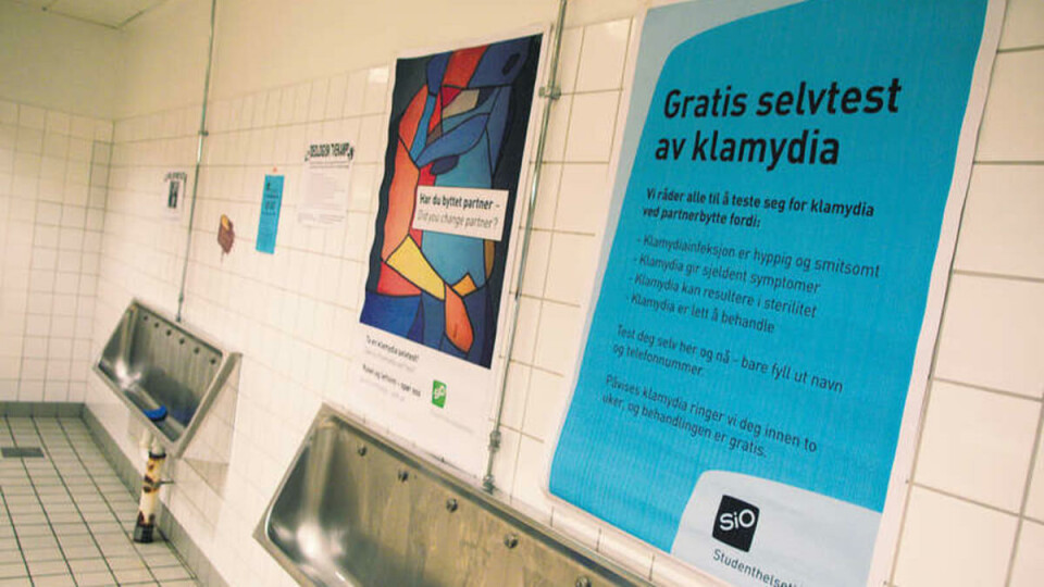 FRITT FRAM: Med tilbod om eigentesting av klamydia kan studentar slå seg laus som aldri før.