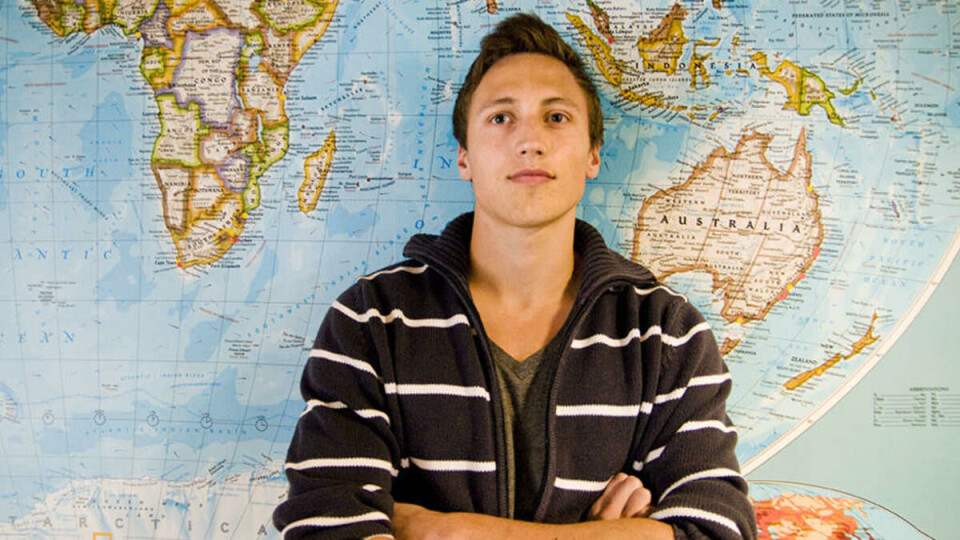 OPPRØRT: -- Det er tragisk at et program står i fare for nedleggelse når det verken er snakk om mangel på midler eller feilprioriteringer, sier leder for Studentutvalget ved Det samfunnsvitenskapelige fakultet, Aksel Braanen Sterri.