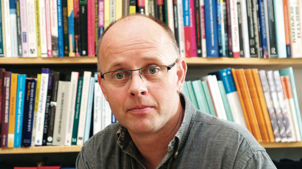 TRUER FORSKNINGSFRIHETEN: Kristian Stokke mener at rettslig forfølgelse basert på vitenskaplig publisert materiale er en trussel mot fri forskning.