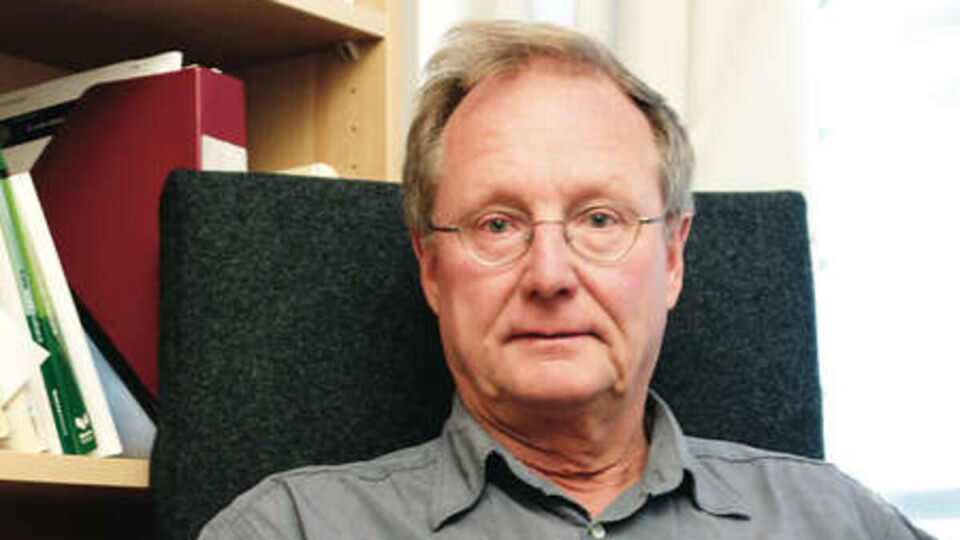 BEKYMRET: Professor Steinar Stjernø deler Ellingsruds bekymring om at de gamle universitetene vil få færre forskningsmidler.