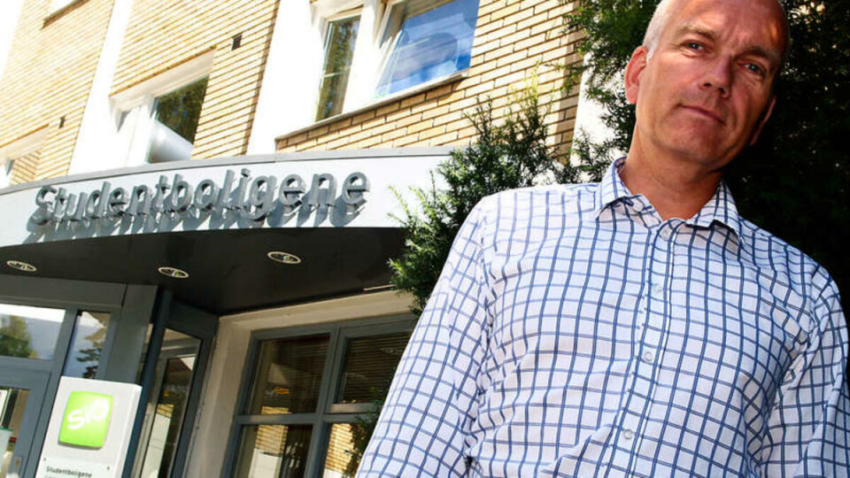 NEI TIL UTFLYTTING: Tom Olstad, direktør i Studentboligene, ønskjer ikkje å tape leigeinntekter og vil at oppseiingstida skal forbli på to månader.