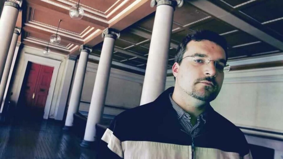 FORLOT MØTET: Anders Worren fra Sosialdemokratene forlot sammen med to andre representanter møtet da Velferdstinget skulle vedta mediepolitisk plattform og gjorde dermed at tinget ikke var vedtaksdyktig.