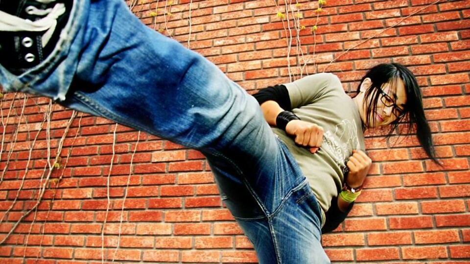 PHANTOM KICK: Å kunne imitere Bruce Lee er visst ikke et kriterium for å vinne Kristian Ottosen-prisen på 60 000 kroner.