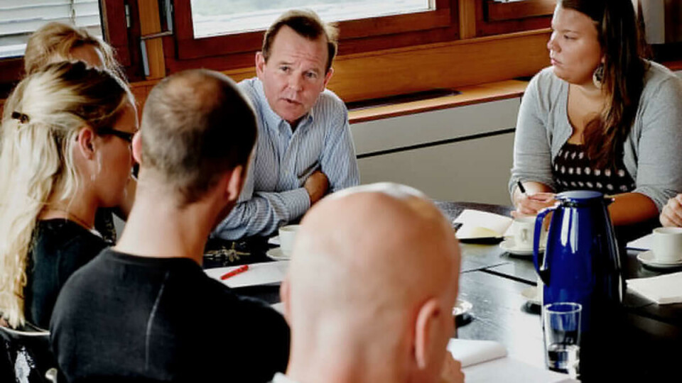 FORVENTNINGER: Studentparlamentet stilte klare krav til rektor Ottersen på det første rektormøtet på torsdag.