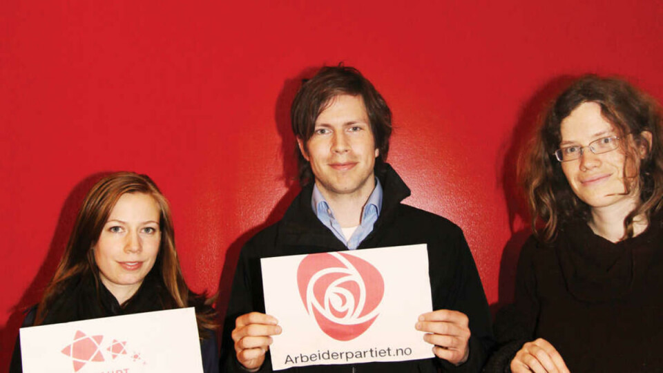 Students support leftist parties