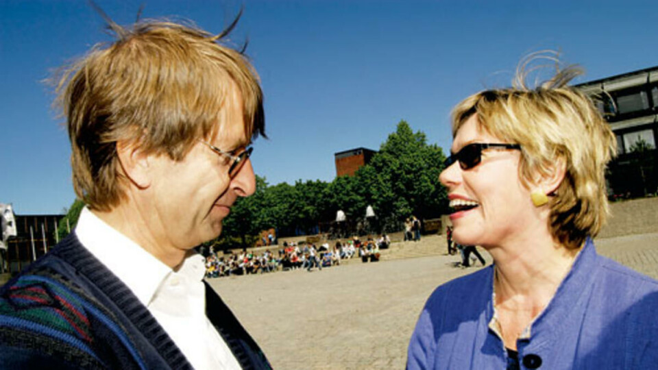 PENGER FOR POENG?: –
Resultatbaseringen bør økes, sier rektorkandidat Stein A. Evensen om forholdet mellom finansiering av Universitetet og studentens produksjon av studiepoeng. Rektorkandidat Fanny Duckert er noe mer forbeholden.