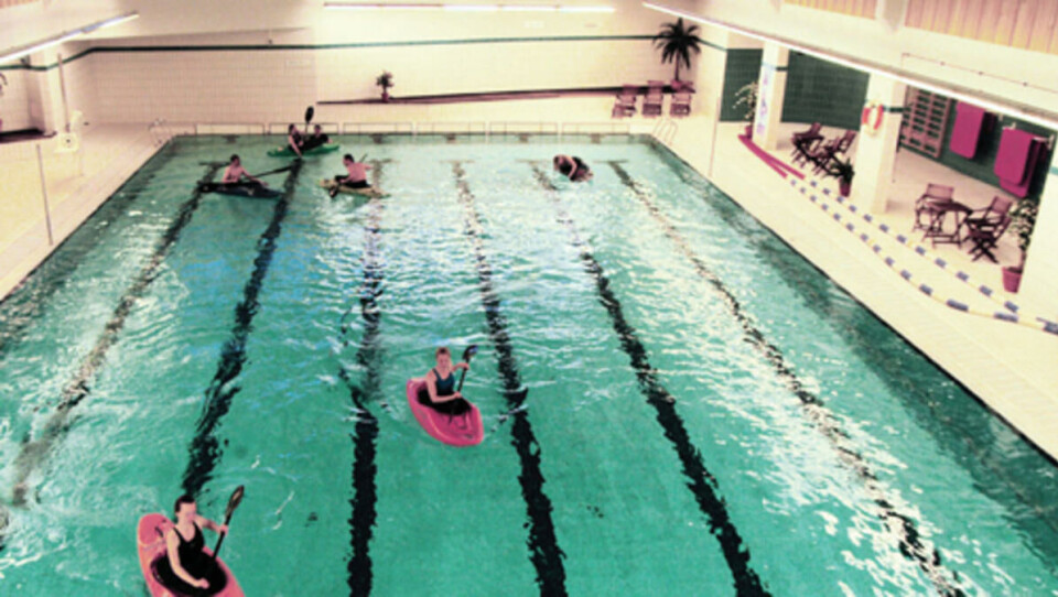 Kaprerne: Hver onsdag
kveld fra september til juni kaprer OSI kajakk bassenget på Domus
Athletica.