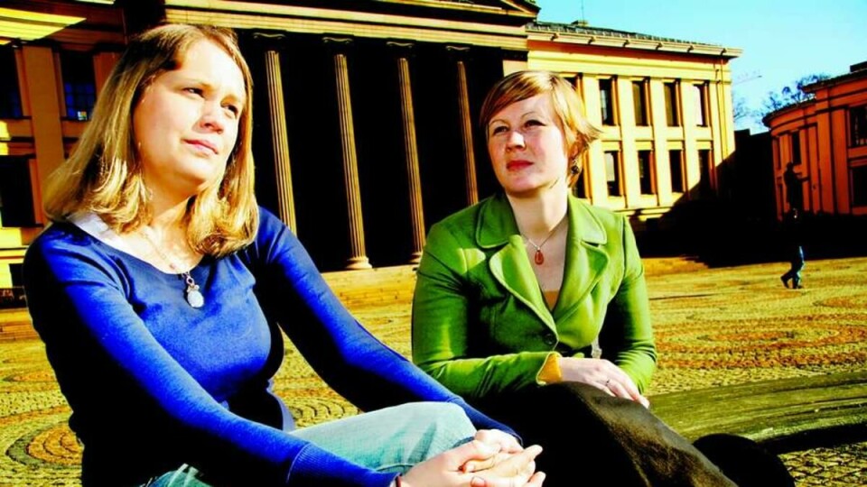 ØNSKER FORANDRING: Både leder i Studentparlamentet, Lina Johanne Strand og leder for Juridisk studentutvalg, Rine Simensen, mener regelverket på Det juridiske fakultetet er mangelfullt. ØNSKER FORANDRING: Både leder i Studentparlamentet, Lina Johanne Strand og leder for Juridisk studentutvalg, Rine Simensen, mener regelverket på Det juridiske fakultetet er mangelfullt.