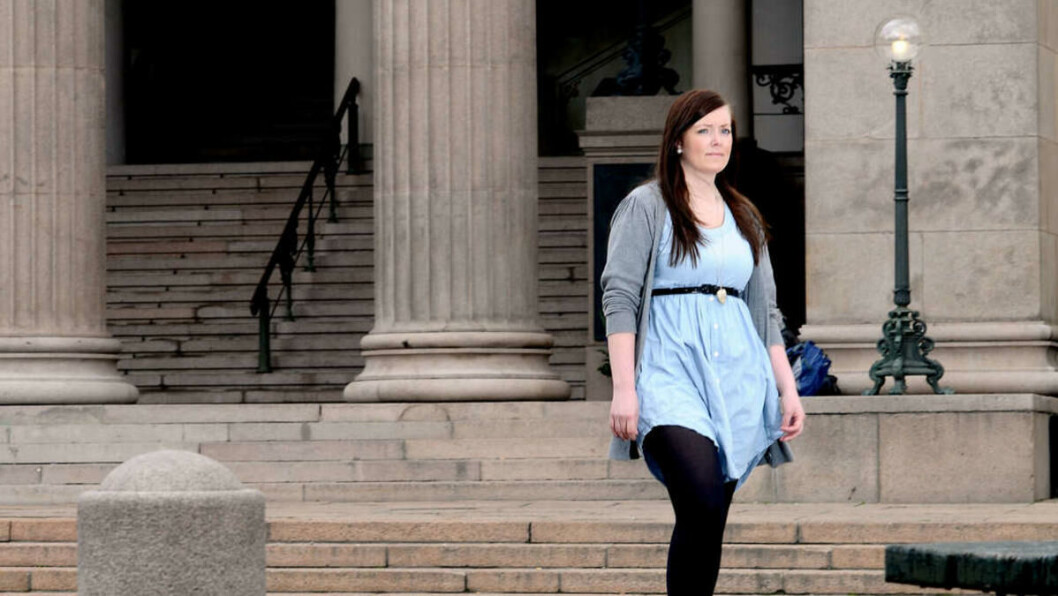 IKKE SYT: Jusstudent Anne-Mari Kirkevold Rustan mener at studentene ved Det juridiske fakultet ikke klager for å sutre. Hun legger skylden på høyt ambisjonsnivå og karakterpress. IKKE SYT: Jusstudent Anne-Mari Kirkevold Rustan mener at studentene ved Det juridiske fakultet ikke klager for å sutre. Hun legger skylden på høyt ambisjonsnivå og karakterpress.