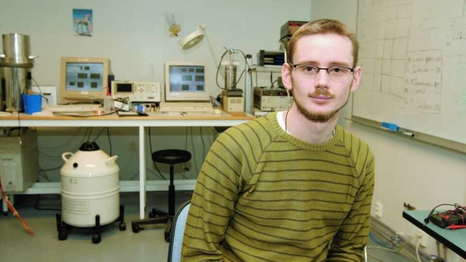 TØFT:-- Personlig føler jeg at min egen motivasjon går litt opp og ned. Det er viktig å ha en eller flere veiledere som er godt involvert med det stipendiaten gjør forskning på, sier stipendiat ved Fysisk institutt ved UiO, Klaus Magnus Håland Johansen.