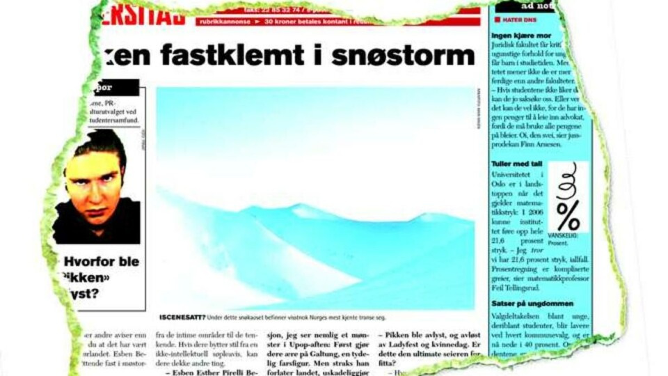 GJORDE REVANSJ: Norges mest kjente transe brukte selveste kvinnedagen til å forkynne om mannens stolthet.