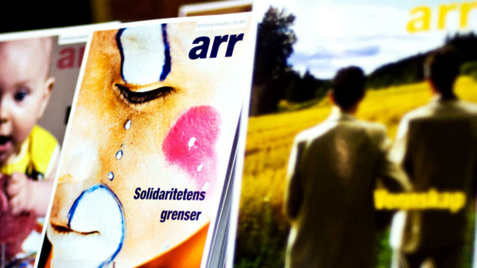 VIL NÅ UT: Med nytt tema hver gang forsøker tidsskriftet Arr å minimere gapet mellom akademia og samfunnsdebatten forøvrig. Til forskjell fra mange vitenskapelige utgivelser legger redaksjonen stor vekt på bilder - og allmennkulturell slagside.