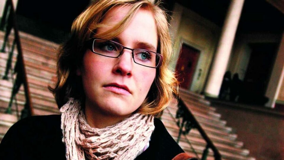 SINT: Jusstudent Vilde Aas Jakobsen har dårlig erfaring med Det juridiske fakultets «runde kanter.» SINT: Jusstudent Vilde Aas Jakobsen har dårlig erfaring med Det juridiske fakultets «runde kanter.»