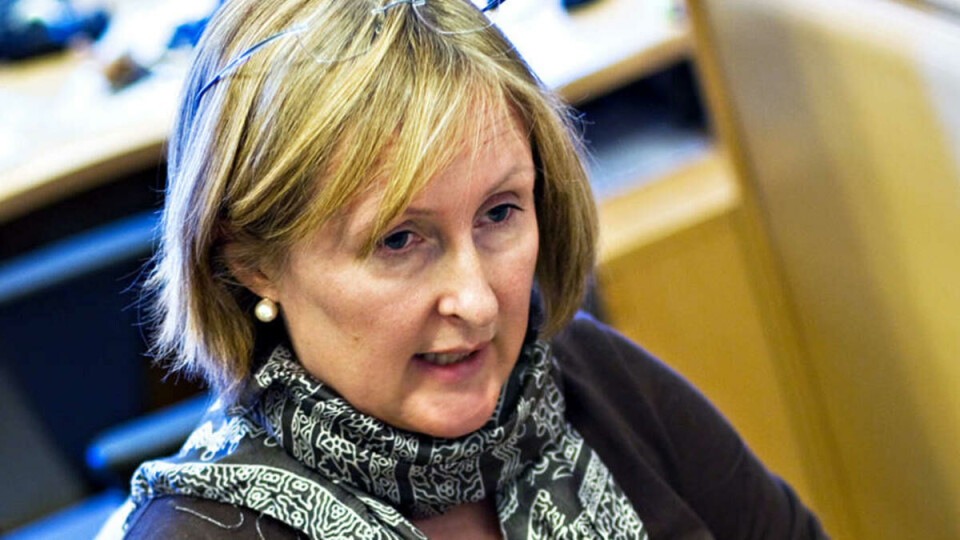 ENDRING MÅ TIL: - Alle de som jobber på HF har i dag alt for mye å gjøre, vi må effektivisere, sier prodekan for studier og utdanning ved HF, Gro Bjørnerud Mo.