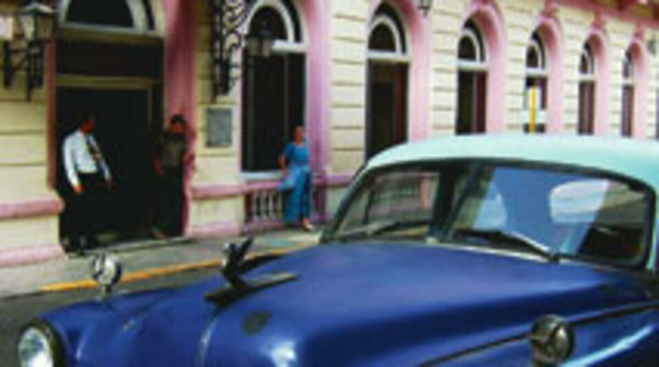 Fordums sjarm: Det florerer av gamle amerikanske biler i Havanna og på Cuba generelt.