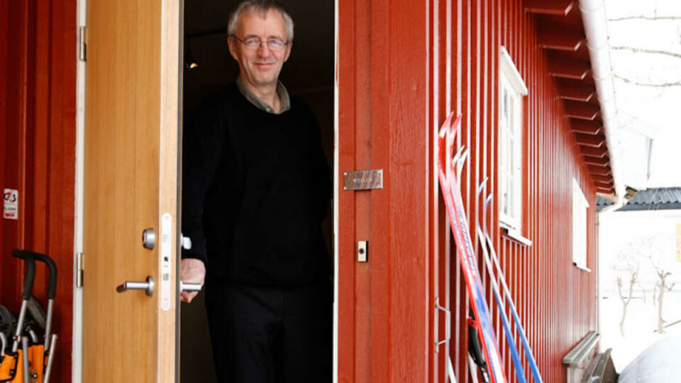 VILLA WYLLER: I ein raudmåla tomannsbustad på Nordstrand held tre generasjonar Wyller hus. Rektorkandidaten har vaksne barn, og kona har gitt klarsignal for ei tidkrevjande rektorgjerning.