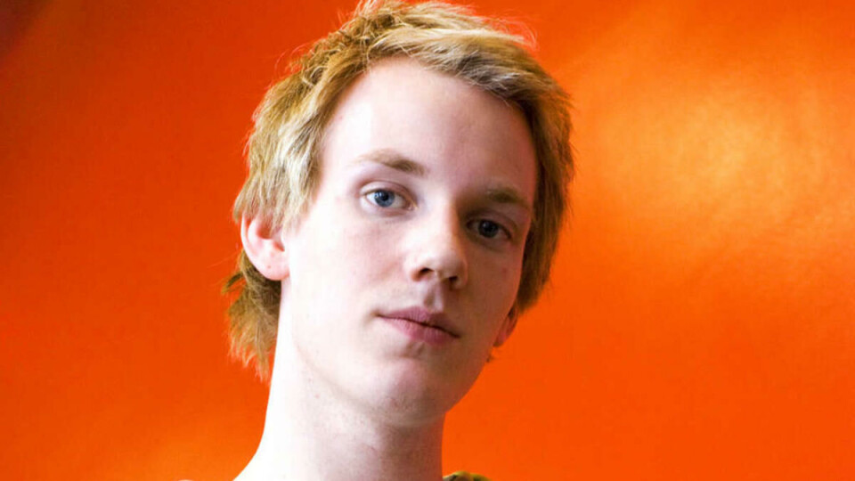 KRITISERER «RØD» UNDERSØKELSE: Leder for Høyres studentforbund, Sigve Reme Sand, mener NSU-undersøkelsen begunstiger SVs partiprogram.