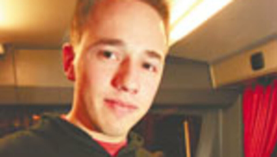 Student i salig suppe