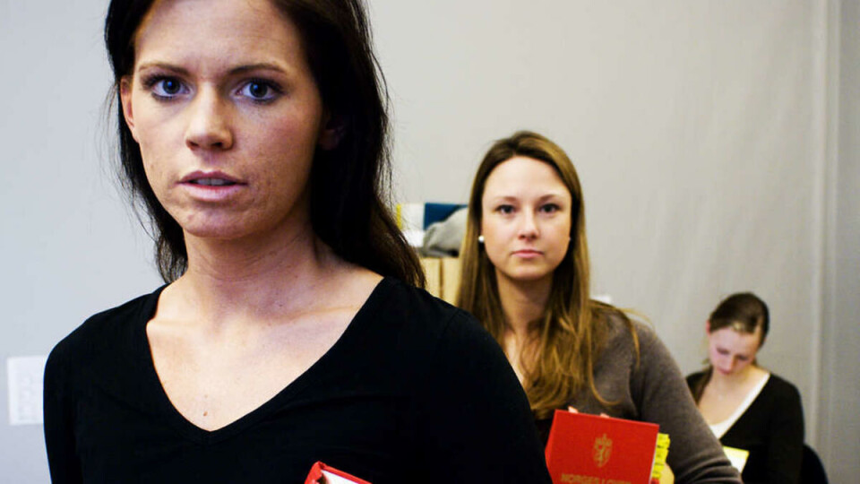 SLÅR TILBAKE:Maren Ranheim ved Juridisk rådgivning for kvinner støtter kvinner som blir diskriminert i arbeidslivet.
