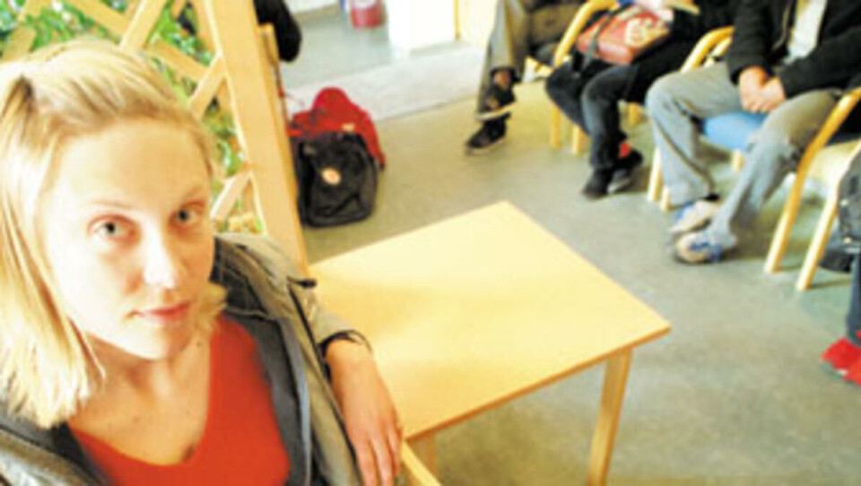 Lange køer hos Helsetjenesten