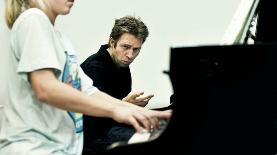 KONSENTRASJON: Ingunn Tennøe var en av de heldige pianostudentene som fikk innspill fra Andsnes. Her ved 1. sats av Klaverkonsert nr. 1 av Rakhmaninov.