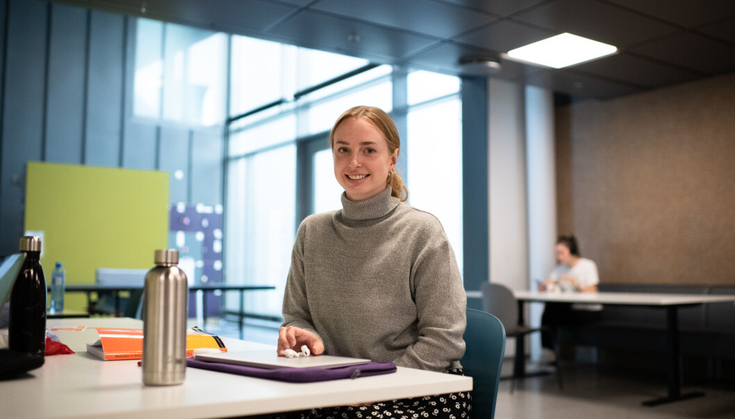 <span class=" font-weight-bold" data-lab-font_weight_desktop="font-weight-bold">Ikke i front</span>: Marte Norheim Engebretsen tror studentopprør kunne tatt mye tid, og ført til lite. <span class=" font-weight-bold" data-lab-font_weight_desktop="font-weight-bold">Ikke i front</span>: Marte Norheim Engebretsen tror studentopprør kunne tatt mye tid, og ført til lite.