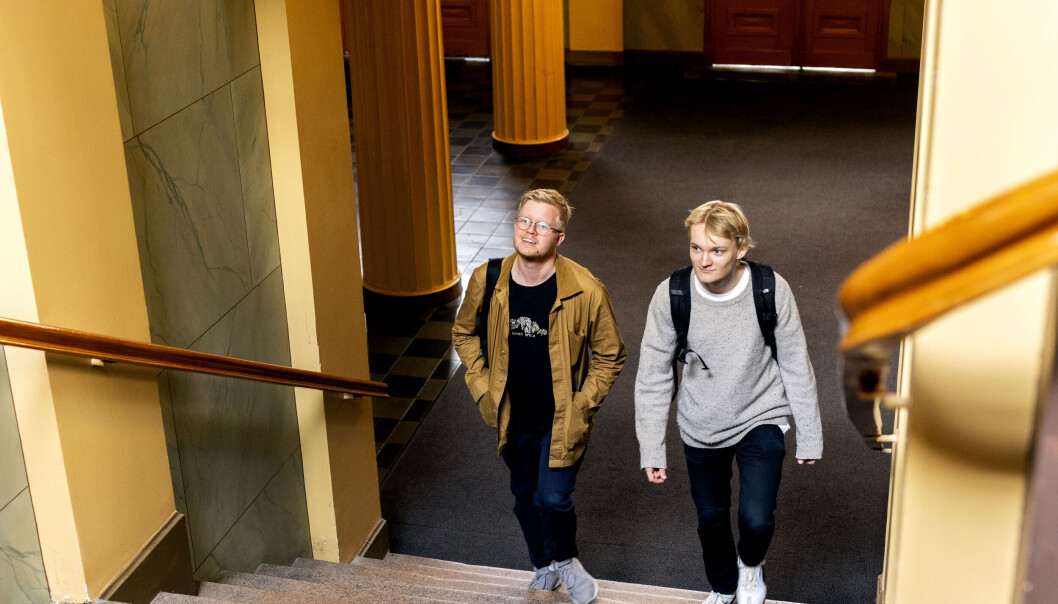 <span class=" font-weight-bold" data-lab-font_weight_desktop="font-weight-bold">Sterkt press</span>: Juss-studentene i saken mener store eksamener kan bidra til å øke det allerede sterke karakterpresset. <span class=" font-weight-bold" data-lab-font_weight_desktop="font-weight-bold">Sterkt press</span>: Juss-studentene i saken mener store eksamener kan bidra til å øke det allerede sterke karakterpresset.