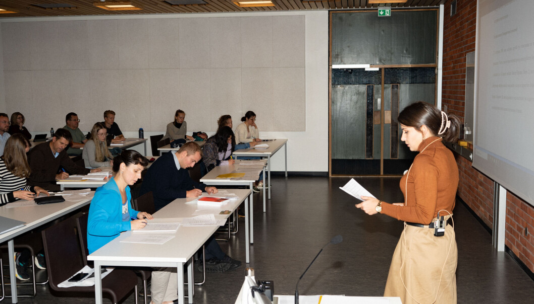 <span class=" font-weight-bold" data-lab-font_weight_desktop="font-weight-bold">Høyt nivå</span>: Alle studentene behersker minst et slavisk språk fra før av. <span class=" font-weight-bold" data-lab-font_weight_desktop="font-weight-bold">Høyt nivå</span>: Alle studentene behersker minst et slavisk språk fra før av.