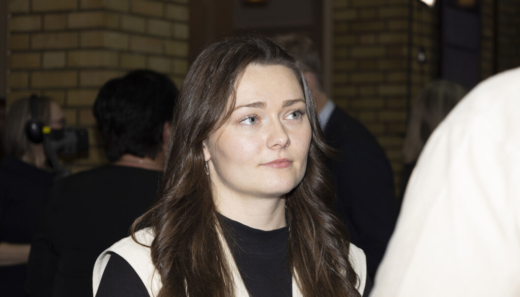 Huffer seg: Leder av Norsk studentorganisasjon (NSO) Maika Maria Godal Dam har ikke mye til overs for budsjettforslaget. Huffer seg: Leder av Norsk studentorganisasjon (NSO) Maika Maria Godal Dam har ikke mye til overs for budsjettforslaget.