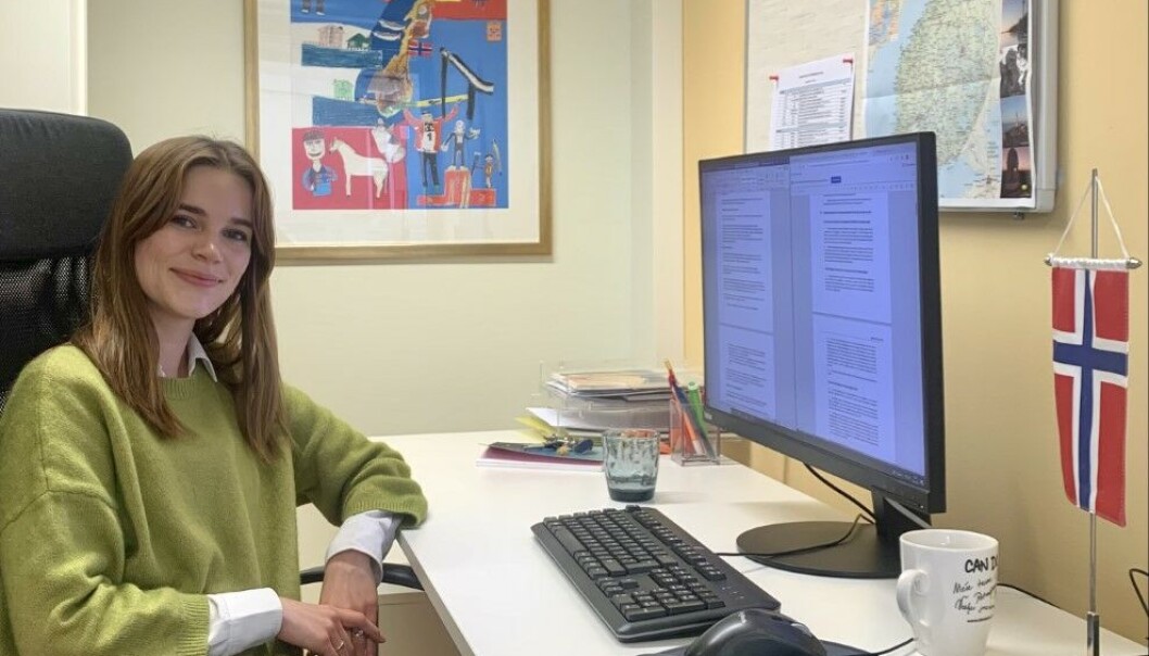 Stasjonert: For praktikant Marit Michelsen var praktikantopphold på den norske mandassenden i Helsingfors mer nyttig enn utveksling, men det godkjente ikke UiO. Stasjonert: For praktikant Marit Michelsen var praktikantopphold på den norske mandassenden i Helsingfors mer nyttig enn utveksling, men det godkjente ikke UiO.
