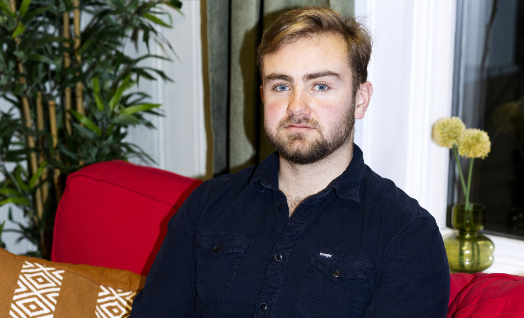 <span class=" font-weight-bold" data-lab-font_weight_desktop="font-weight-bold">Viktig</span>: Markus Mistereggen (23) mener fotball er viktig for den mentale helsen. <span class=" font-weight-bold" data-lab-font_weight_desktop="font-weight-bold">Viktig</span>: Markus Mistereggen (23) mener fotball er viktig for den mentale helsen.