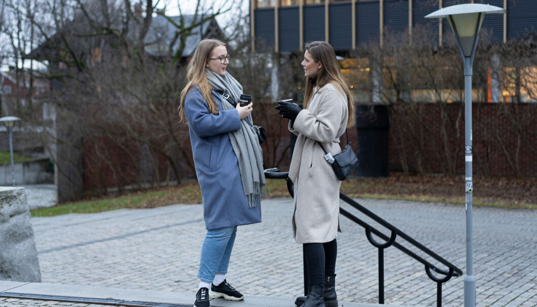 Kvinnesterke: Stine Johannessen er innstilt styreleder i Hovedstyret for nok en periode, og står her med motkandidat Eva Moshuus. Click to add image caption Kvinnesterke: Stine Johannessen er innstilt styreleder i Hovedstyret for nok en periode, og står her med motkandidat Eva Moshuus. Click to add image caption