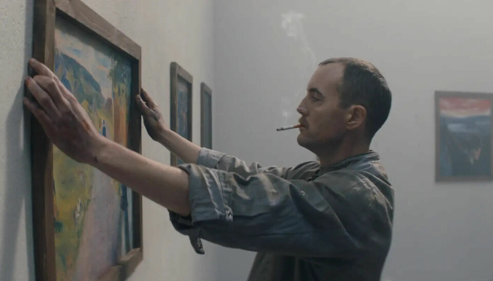 Vernissasje i Berlin: Mattis Herman Nyquist som Edvard Munch i 'Munch'.