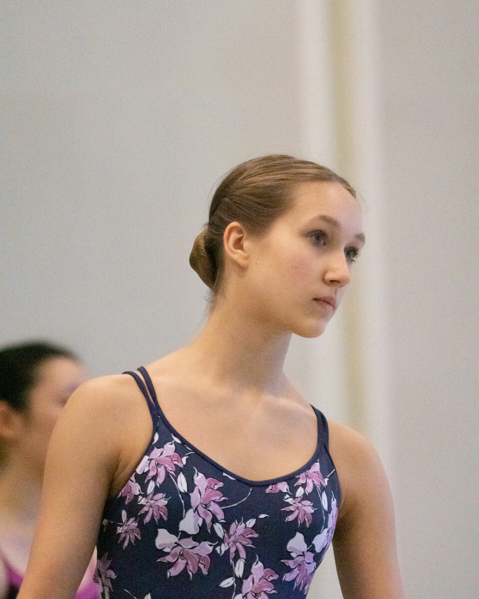Skulle på ballett: Anna Simonova (16) skulle ha ballett-time den 24. februar,
og ventet med å flykte fra byen. Det kunne kostet henne livet.