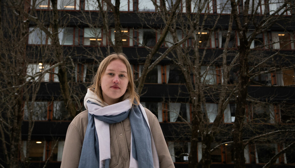 Fremmede omgivelser: Diana Kryvenko (20) studerer på Universitetet i Oslo. Hun skulle ønske universitetet var mer sosialt.
