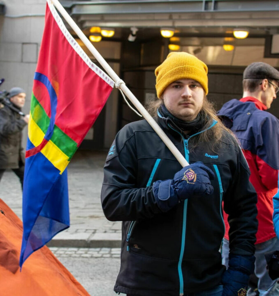 Show courage: Sigve Fredriksen (20) believes we must stop calling victims of human rights violations brave, and take up the fight ourselves instead.