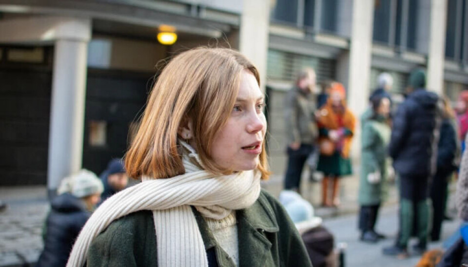 Human climate struggle: Spokesperson for “Grønn Ungdom” believes climate struggle and human rights must go hand in hand. Human climate struggle: Spokesperson for “Grønn Ungdom” believes climate struggle and human rights must go hand in hand.