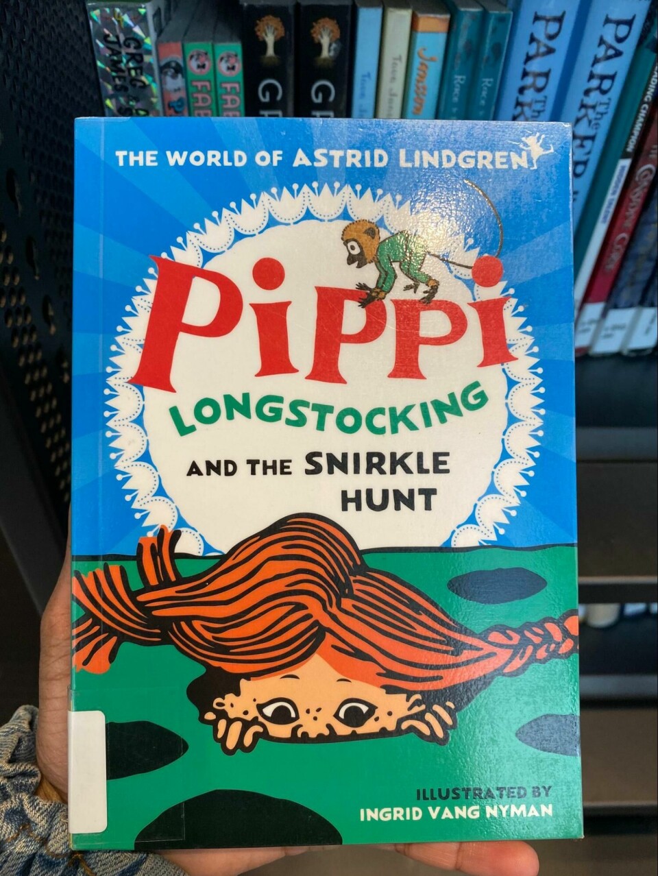One of the books from the Pippi Longstocking series by Astrid Lindgren.