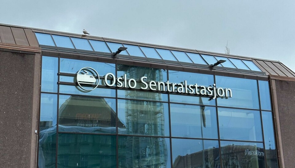 Oslo Central Station.