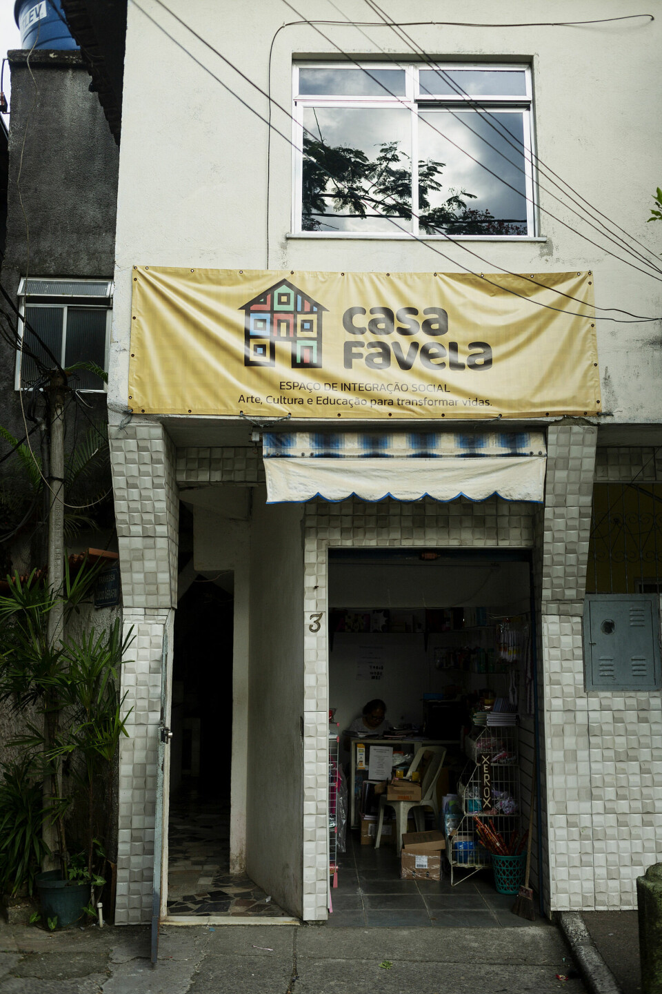 Et fristed: Rennan Leta beskriver Casa Favela som et fysisk sted og en organisasjon.