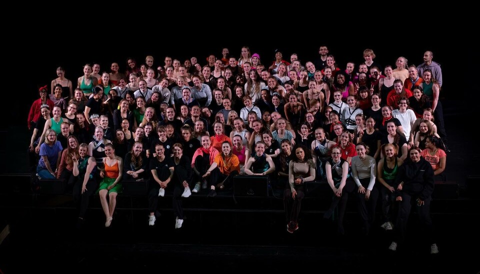 The OSI Gruppedans end of semester performance.