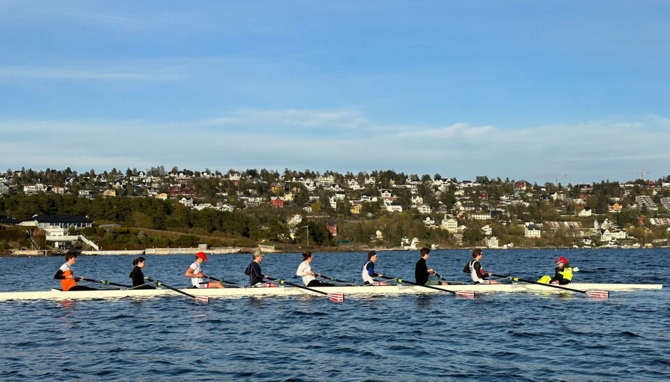 One of the OSI crews training at Malmøya.