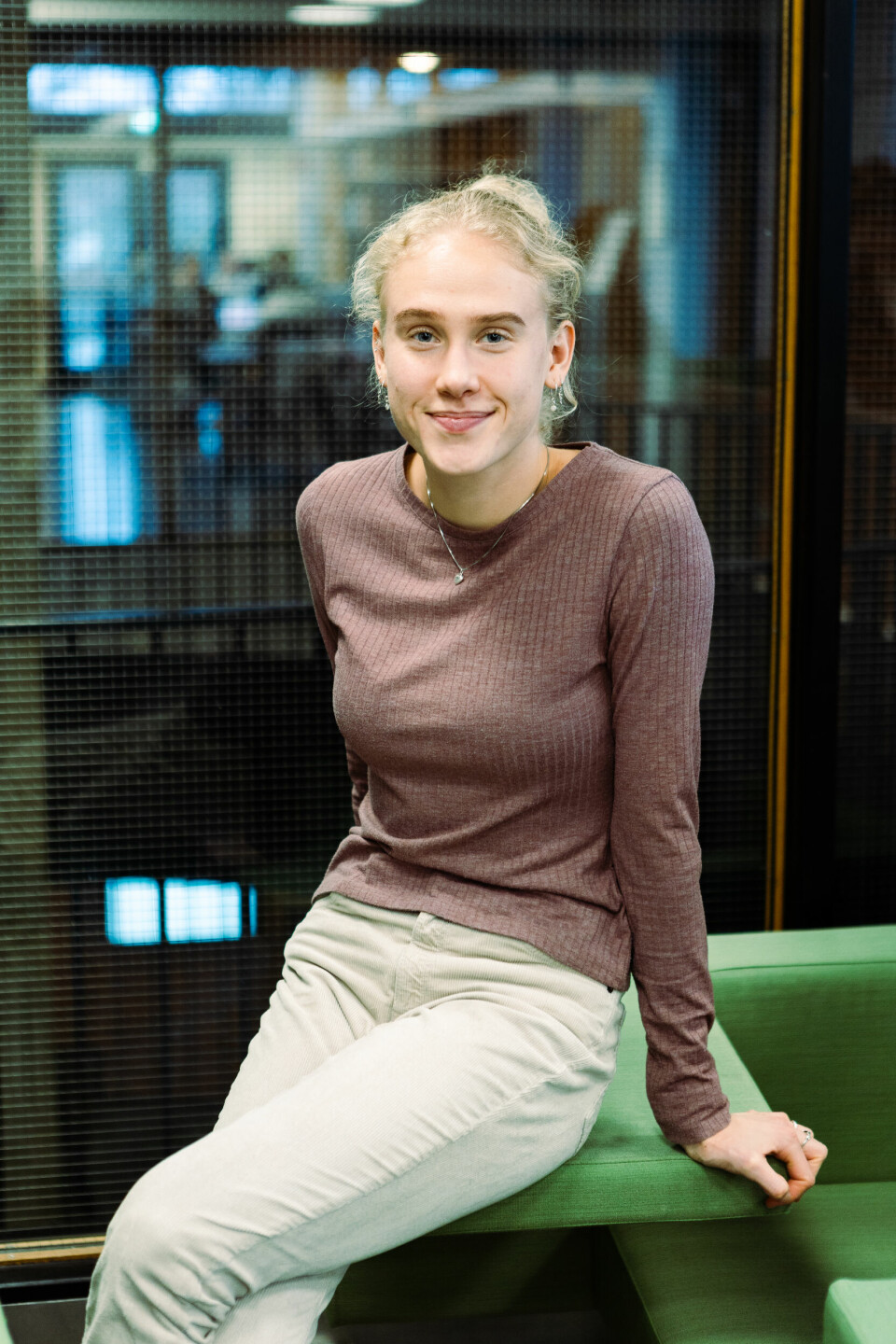 Løsningsorientert: Julianne Jordhøy (22) foreslår flerdagers eksamen for dem som blir plaget av syklusen under skoleeksamen