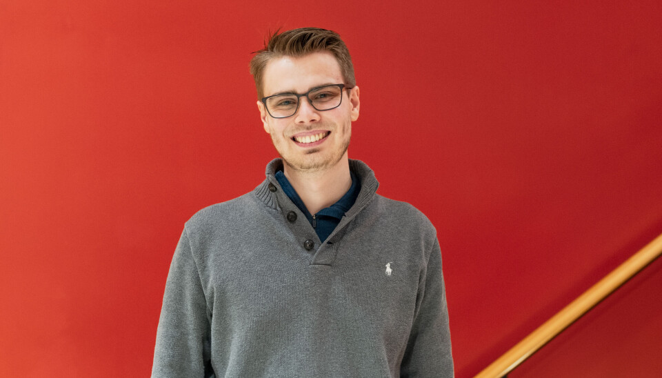 Ingen tvil: For student Jon Aleksander Prøitz var det ingen tvil om å begynne på master i fysikk etter fullført bachelorgrad.