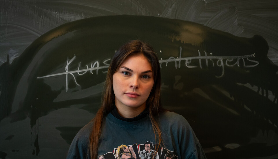 UT MED PC-EN: Antoinette Henriksen, lærerstudent med steinerpedagogikk ved Steinerhøyskolen, tror at en pc-fri barneskole vil tilrettelegge bedre for barns evne til kritisk tenkning.