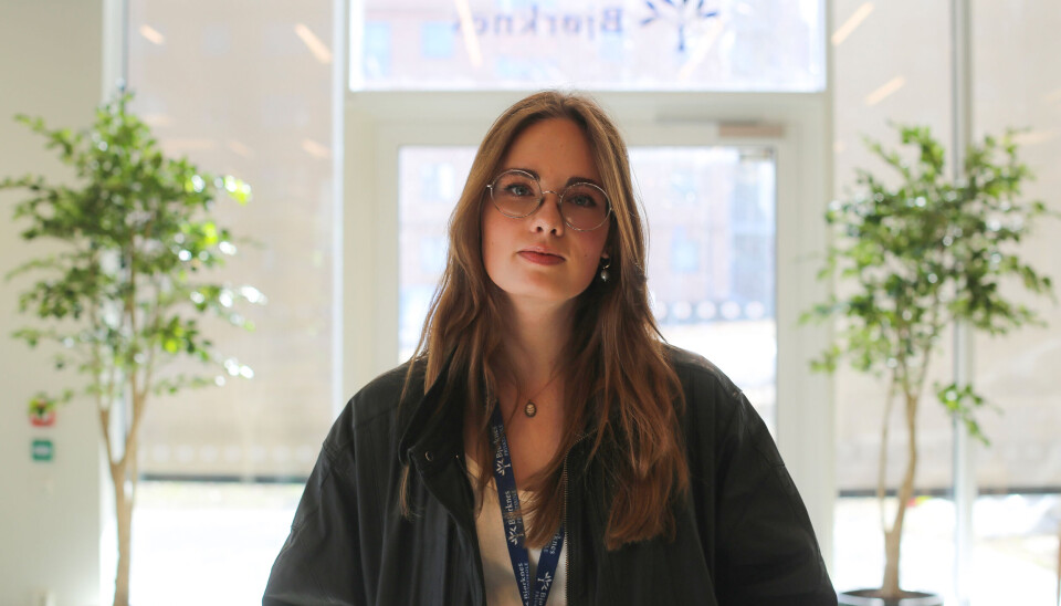 Stresser ikke: Selv om Sten kan kjenne seg lei av å kave i dagens karaktersystem, sier hun også at hun slapper av i prosessen.