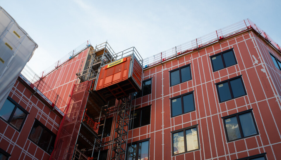 Miljøvennlig byggeplass på studentenes regning