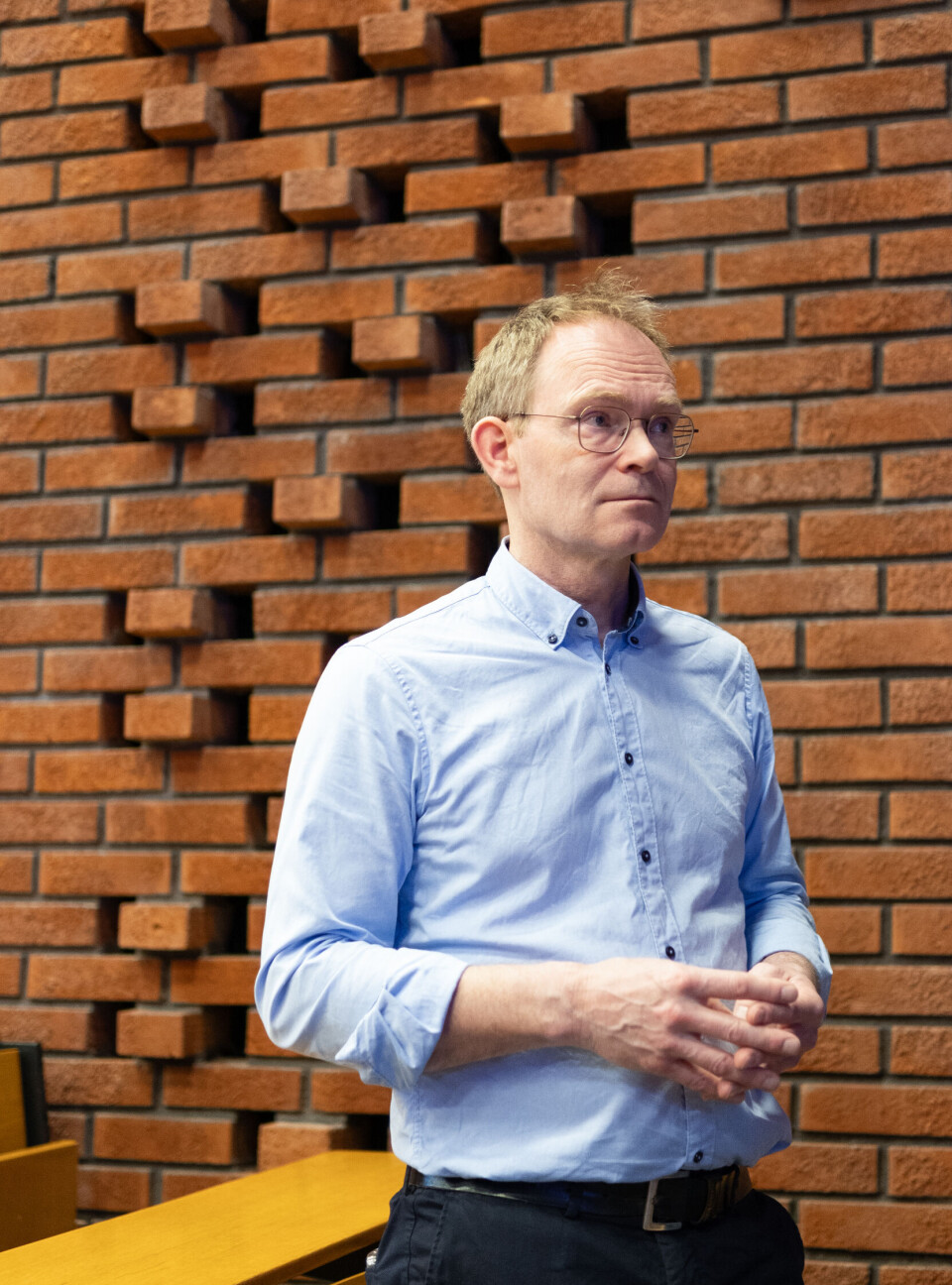 MULIGHETSROM: I en panelsamtale på Blindern var utdanningsminister Oddmund Hoel opptatt av å understreke de positive sidene ved KI.